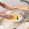 Silicone dish sponge, multifunctional dish brush, scrub brush, kitchen cleaning tool, scraper for easy cleaning and washing dishes view 2