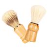 Gogogmee 5sets Men Shaving Brush Wooden Handle Shave Brush Beard and Tool Stylish Present for Dad 2pcs*5 view 4