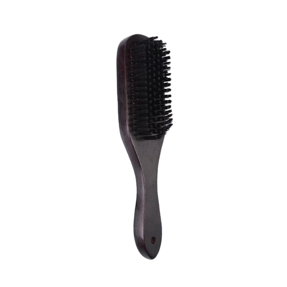 MUSISALY Vintage Beard Cleaning Brush Wooden Large Beard Brush Bristles for Men Facial Grooming and Styling