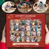 Happy Christmas Cats Advent Calendar Jigsaw Puzzle,Puzzle Advent Calendar 2024,Christmas Puzzle for Adults 1000 Pieces,Christmas Countdown Calendar 24 Days Jigsaw Puzzles,Gifts for Adults and Kids(Dog view 4