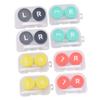 ORFOFE Pp Case 8pcs Set, Portable Storage Holder with Hygiene Compartments for Daily Use, Travel and Eye Care Random Color view 1