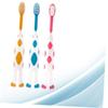 ORFOFE Soft Bristle Kids Toothbrush Set for Babies and Toddlers, 6 Pieces for Ages 2-5, Toothbrush Handle, Safe Oral Care for Children view 2