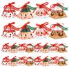 24PCS Christmas Triangle Sweet Bags - Paper Candy Kraft Present for Wedding and Christmas view 1