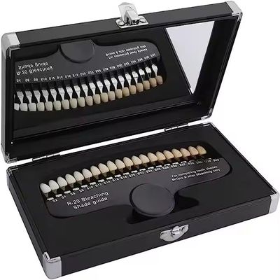 3D R-20 Teeth Shade Guide Tooth Whitening Shade Chart with 20 Colors