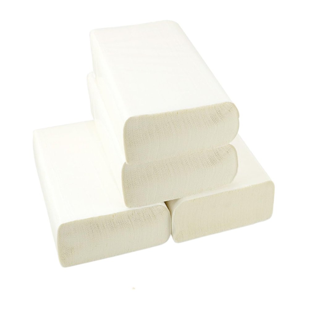 PLAFOPE Thicken Paper Towels 4 Rolls Soft Strong Absorbent Kitchen Oil-absorbing Toilet Paper Comfortable for Home