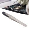 Carbon Fiber Plastic, Anti Static Tweezers Set, Serrated Craft Tweezers for Eyelash Extensions, Crafting, Soldering with 4 Screws, Matte Sandblasted for Electronics view 3