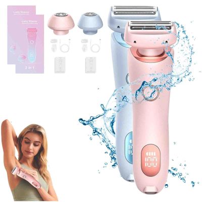 Duskofficial Razor-The Glide Pro 3.0 Razor, Dusk Official Electric Razor, Dusk Official Shaver, 2 in 1 Electric Shaver Razors for Women, Wet Dry Shaver Women Rechargeable, Painless Hair Removal (2C)