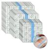 50 Pieces Waterproof Transparent Bandage Set, Tattoo Aftercare Waterproof Bandage, Film Dressing Stretch Adhesive Patch for Outdoor Home Shower Swimming 12x15 cm/10x12 cm/10x10 cm view 1