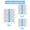 50 Pieces Waterproof Transparent Bandage Set, Tattoo Aftercare Waterproof Bandage, Film Dressing Stretch Adhesive Patch for Outdoor Home Shower Swimming 12x15 cm/10x12 cm/10x10 cm view 2