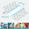 50 Pieces Waterproof Transparent Bandage Set, Tattoo Aftercare Waterproof Bandage, Film Dressing Stretch Adhesive Patch for Outdoor Home Shower Swimming 12x15 cm/10x12 cm/10x10 cm view 3