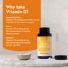 High Strength Vitamin D3 Tablets 4000 IU | 500 Vegetarian Tablets | 16-Month Supply | Immune System & Bone Health Support | Made in The UK by Alpha Foods view 2