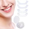 Dazzluxe 4 Pair False Teeth, Clip in Veneers Teeth for Upper And Lower Jaw, Silicone Snap on Veneer Dentures, White Cosmetic Artificial Fake Teeth, Confident Smile Teeth Whitening Kit view 1