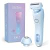 Duskofficial Razor, The Glide Pro 3.0, Dusk Official Shaver2 in 1 Portable Ladies Shaver, Dusk Official Waterproof Electric Razor, Wet Dry Women Shaver for Legs and Underarms (Blue) view 1