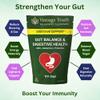 VY-Gut Digestive Enzyme & Prebiotic Supplement | Gut Health, Bloating & Gas Relief | Supports Digestion, Gut Flora & Regularity | Vegan Capsules for Stomach Comfort & Digestive Balance view 4