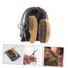 BELLIFFY Professional Beard Grooming Beard Scissors Styling Kit Comb Brush Travel Bag Included view 2
