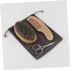 BELLIFFY Professional Beard Grooming Beard Scissors Styling Kit Comb Brush Travel Bag Included view 4