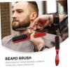BELLIFFY Beard Brush for Men Pig Bristle Solid Wood Styling Tool Gentle Bristles Portable for Men's Personal Care view 2