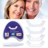 Dazzluxe 2 Pack of False Teeth for Men Women, Comfort Fit Snap on Veneers Teeth for Covering Missing Teeth, Temporary Whitening Top And Bottom Veneer Dentures view 1