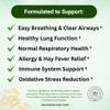 VY-Breathe  Respiratory Support Supplement | Promotes Easy Breathing, Clear Airways & Lung Health | Supports Allergy Relief & Overall Respiratory Wellness view 2