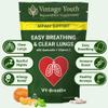 VY-Breathe  Respiratory Support Supplement | Promotes Easy Breathing, Clear Airways & Lung Health | Supports Allergy Relief & Overall Respiratory Wellness view 3
