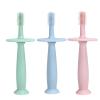 Training Toothbrush | 360Baby Toothbrush with Suction Base - Training Toothbrush for 6-12 Months Newborn Training Teething and Oral Cleaning Vigcebit view 1