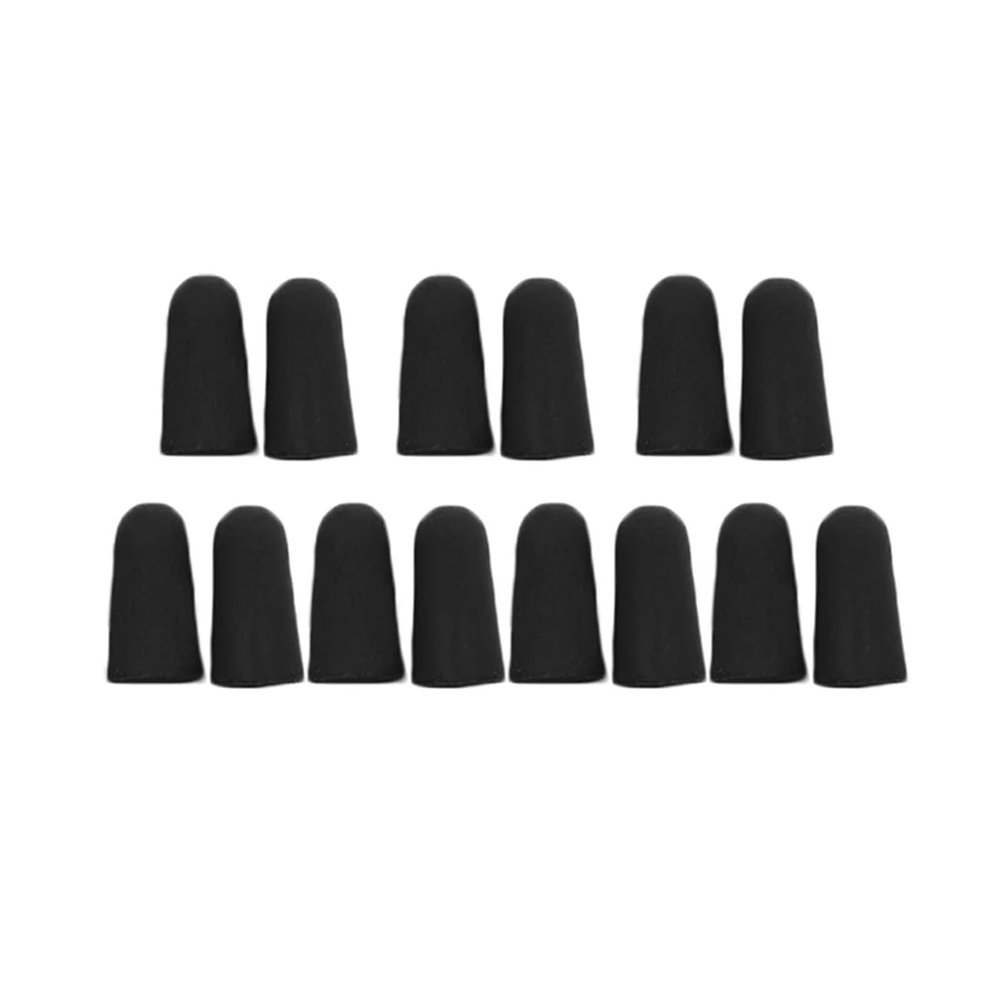 10Pairs=20Pcs Soft Black Foam Ear Plugs Tapered Travel Sleep Noise Prevention Earplugs Noise Reduction for Travel Sleeping