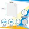 Pack of 2-2-Ply Kitchen Tissue Rolls  Super Absorbent Centrefeed Paper Towels with Embossed Design for Spills, Dusting & Splashes | Easy Tear Hand Towels view 3