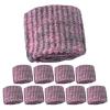 10/20/30/50pc Steel Wool Soap Scrubber - Soap Filled Scourer Pads | Stain and Grease Cutting Household Cleaning Sponges | Steel Wool Scrubber Sponge | Pre-Soaped Pads for Cleaning Dishes, Pots, Pans view 1