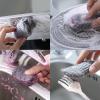10/20/30/50pc Steel Wool Soap Scrubber - Soap Filled Scourer Pads | Stain and Grease Cutting Household Cleaning Sponges | Steel Wool Scrubber Sponge | Pre-Soaped Pads for Cleaning Dishes, Pots, Pans view 2