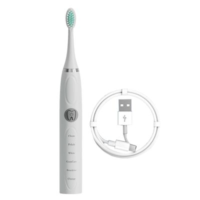 Electric Toothbrush Set,Power Electric Rechargeable Toothbrush - Soft-Bristled Travel Powered Toothbrush for Boys, Girls, Men Maciun
