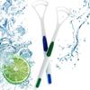 Tongue Scraper Pack of 2, Soft Gentle Head for Oral Cleaning Care, 23 cm, Keeps Breath Fresh view 3