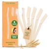 Dermaplane Blades for Face 6 Pack - Face Razors for Women - Eyebrow Razor, Eyebrow Shaper, Eyebrow trimmer - Facial Hair Remover for Women - Wheat Straw Peach Fuzz Remover - Dermaplaning Tool view 1