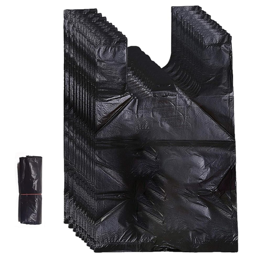 100Pcs stoma black disposal bags scented,black bags,Women Sanitary Disposal Bin Bags Small Bin Liners for Bathroom Sanitary Napkin Rubbish,