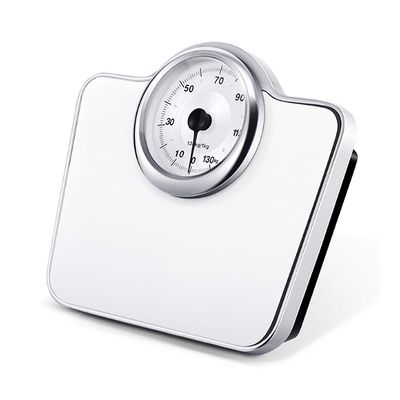 Analog Bathroom Scale 300lb/136kg Capacity Extra Large Mechanical Dial Heavy Duty Professional Accurate Body Weight Scales