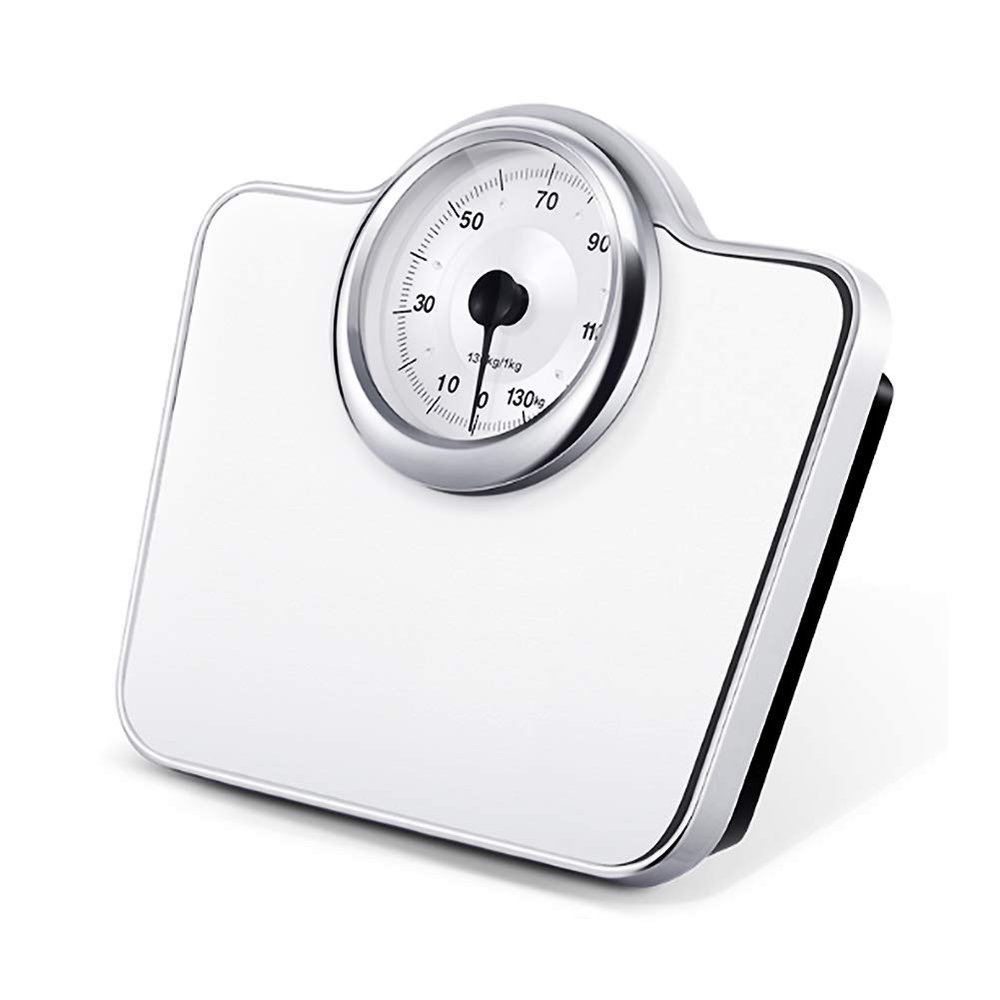 Analog Bathroom Scale 300lb/136kg Capacity Extra Large Mechanical Dial Heavy Duty Professional Accurate Body Weight Scales