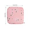 5Pieces Sanitary Napkin Storage Bag - Period Bag with Zipper | Portable Sanitary Napkin Pads Storage Bags | Period Holder Bag Portable Period Kit Sanitary Pad Storage Bag for School Teen Girls Women view 2