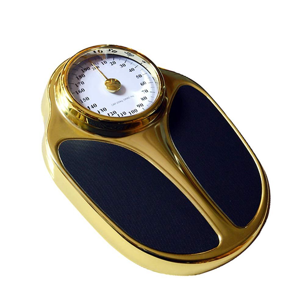 Analog Bath Scale, Mechanical Bathroom Scale, High Accuracy Modern Mechanical Dial Scale, With Skid Surface