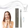 20Pcs Individually Wrapped Disposable Toothbrushes with Toothpaste,Ensure Clean and Hygienic,Travel Toothbrushes, Hotel Toothbrush Kit, Guest's Toothbrushes for Home Hotel Travel (Gray, One Size) view 4