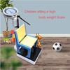 Bathroom Mechanical Scale Professional Height And Weight Oversized Dial, A Health Detector With A Chair view 2