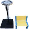 Bathroom Mechanical Scale Professional Height And Weight Oversized Dial, A Health Detector With A Chair view 4