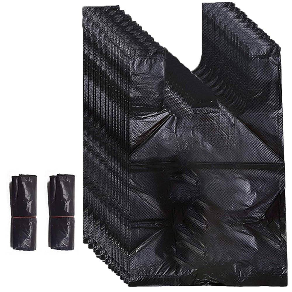 200Pcs Sanitary disposal bags,stoma black disposal bags scented,small black bin bags,Women Sanitary Disposal Bin Bags Small Bin Liners for Bathroom Sanitary Napkin Rubbish