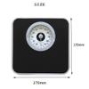 Bathroom Scale 264lb/120kg Capacity Extra Large Mechanical Dial Heavy Duty Professional Accurate Body Weight Scales(Black) view 2