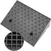 Threshold Ramp, Rubber Ramps Car Threshold Slope Pad Speed Bump Along Road Accessible PVC Anti-Stress Wheelchair Ramp Pets in and Out, 9 Sizes(Black,50x32.5x13cm) view 1