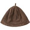 Dianzan Bath Sauna Hat Coral Fleece Fisherman's Hat Shower Cap Russian Bath Hat Vaporarium Hat Bathing Accessories for Women Men