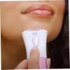 Glabrousskin Epilator Glabrousskin Hair Remover for Face Women Smooth Glide Glamorous Skin Epilator with Light and Cleaning Brush, Leg Arm Hair Remove 2.4x4.5 Inch NO Battery view 2