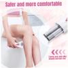 Glabrousskin Epilator Glabrousskin Hair Remover for Face Women Smooth Glide Glamorous Skin Epilator with Light and Cleaning Brush, Leg Arm Hair Remove 2.4x4.5 Inch NO Battery view 4