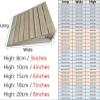 Threshold Ramp, Door Threshold Ramp, Wooden Lightweight Entrance Ramps for House, Portable Step Stair Ramp 3/4/ 6/7/ 8 Inch High, Wheelchair/Walker Through(70x30x8cm (27.5x12x3in)) view 2