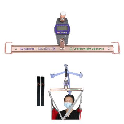 EZ Assistive Patient Hoist Weighing Scale, Digital Lift Sling Scale for Disabled or Bedbound Users, Bariatric Patient Weight Scale, Safe Working Load 230kg