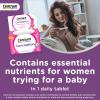 Centrum Conception Vitamins for Women, Fertility Supplements with 400g Folic Acid, 30 Tablets view 2