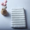Rtppyakk Microfiber Kitchen Towels - Super Absorbent, Soft Dish Towels, 8 Pack Stripe Designed Grey and White Colors Reusable view 2